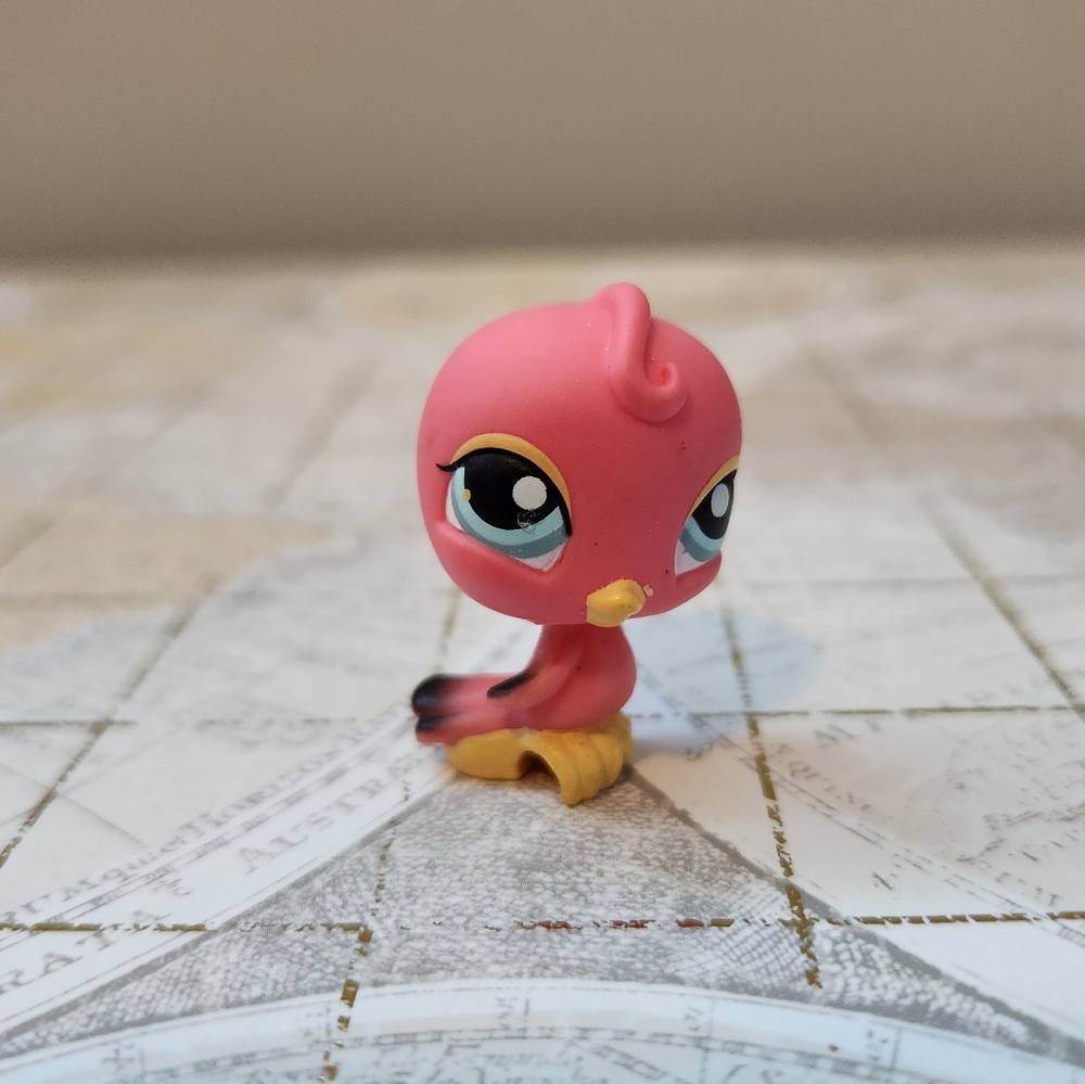 Littlest Pet Shop Pink Parakeet #131 LPS